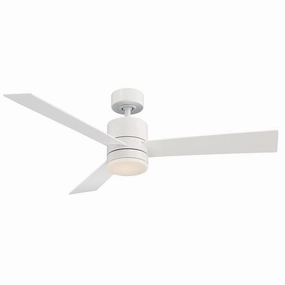 Axis 52"Ceiling Fan Matte White Exterior Fans FANS limited time offer