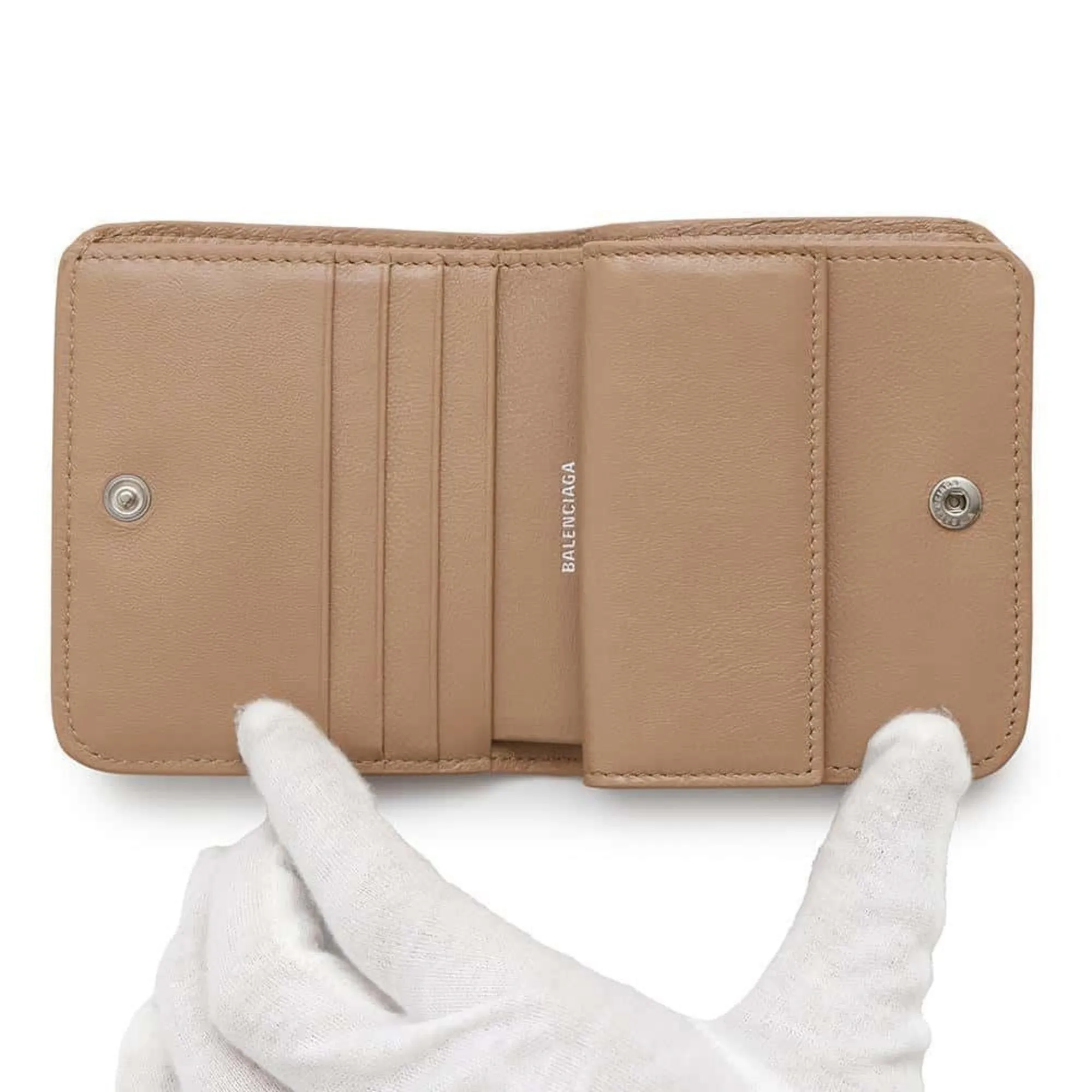 Balenciaga  Leather Wallet (Bi-Fold) (Pre-Owned)