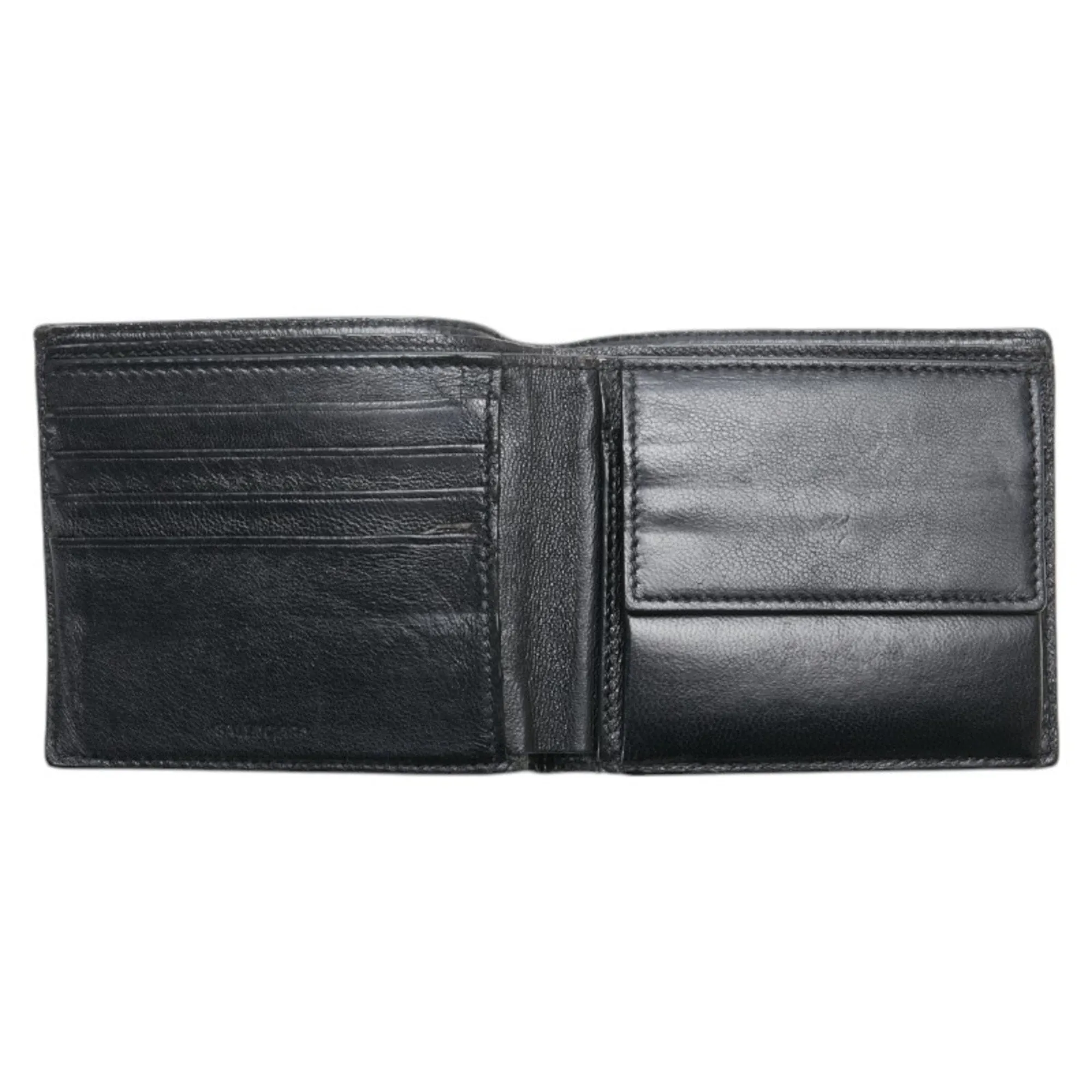 Balenciaga  Leather Wallet (Bi-Fold) (Pre-Owned)