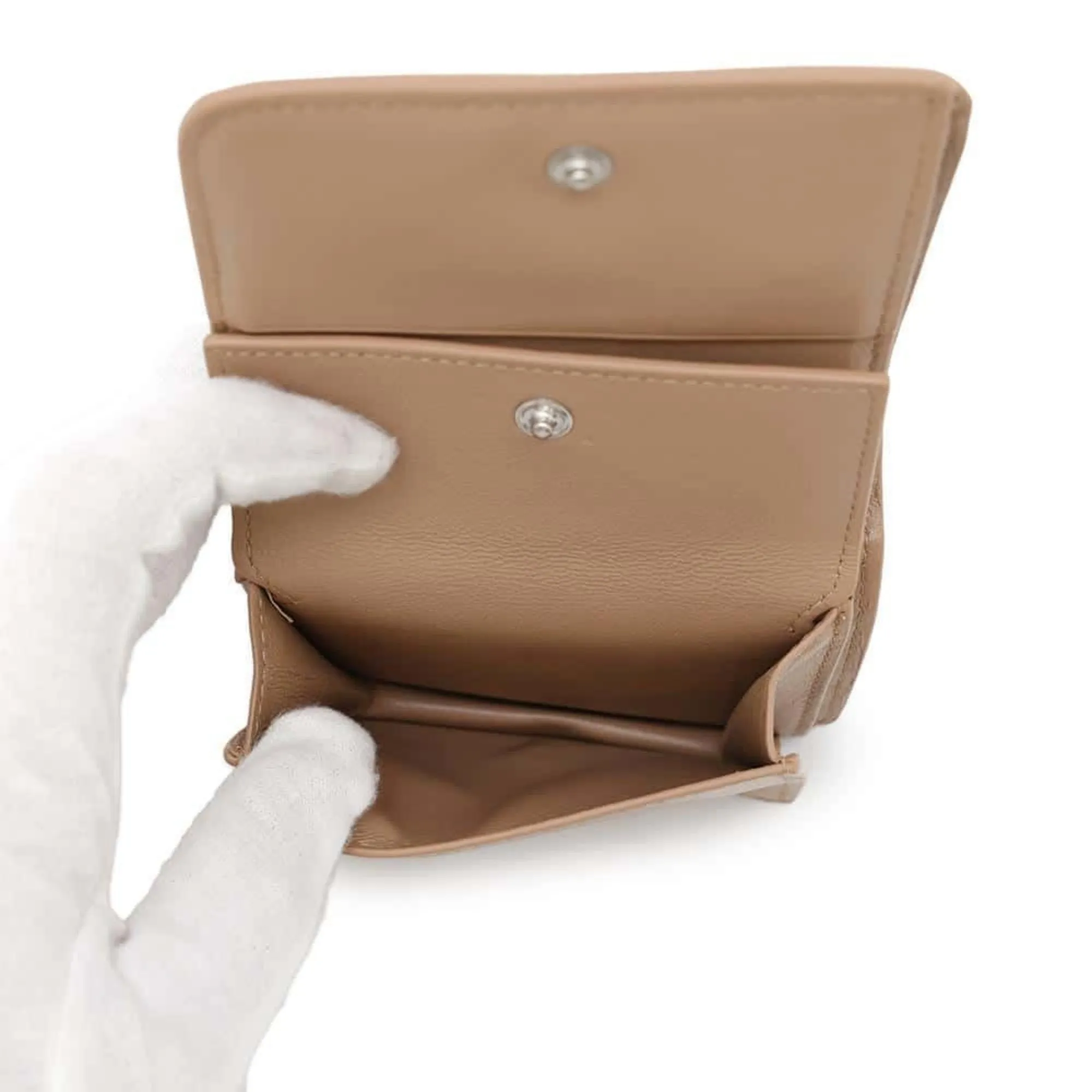 Balenciaga  Leather Wallet (Bi-Fold) (Pre-Owned)
