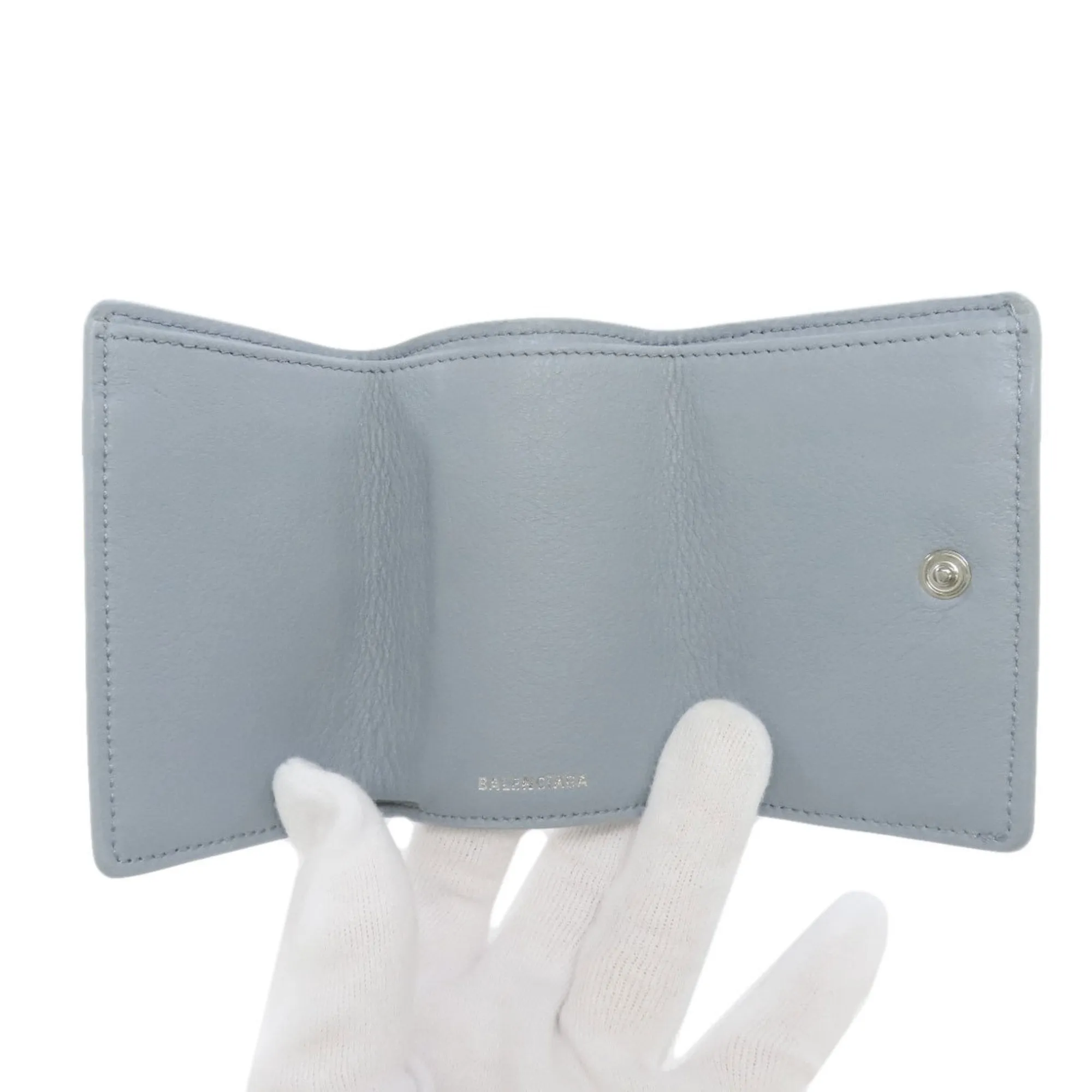 Balenciaga Leather Wallet (Bi-Fold) (Pre-Owned)