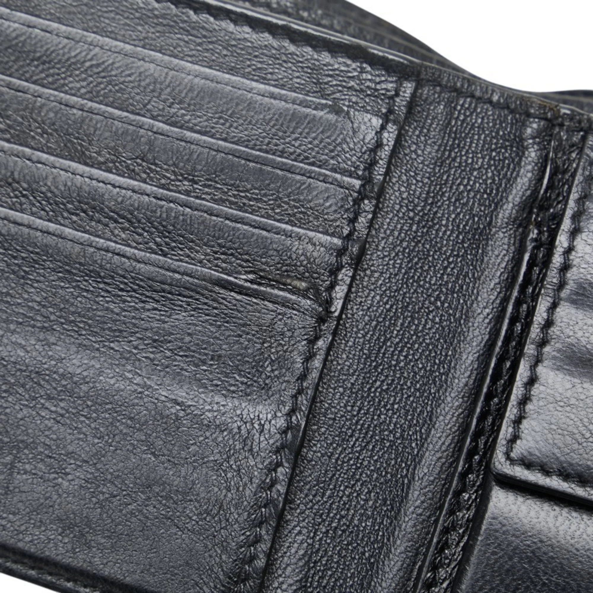 Balenciaga  Leather Wallet (Bi-Fold) (Pre-Owned)