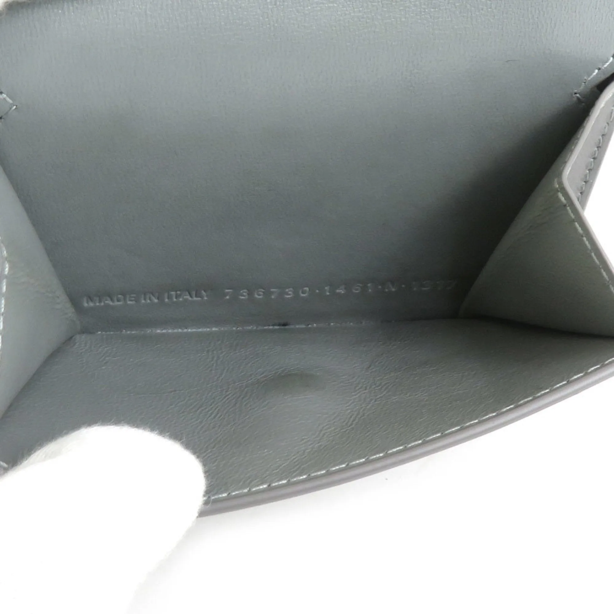 Balenciaga Leather Wallet (Tri-Fold) (Pre-Owned)