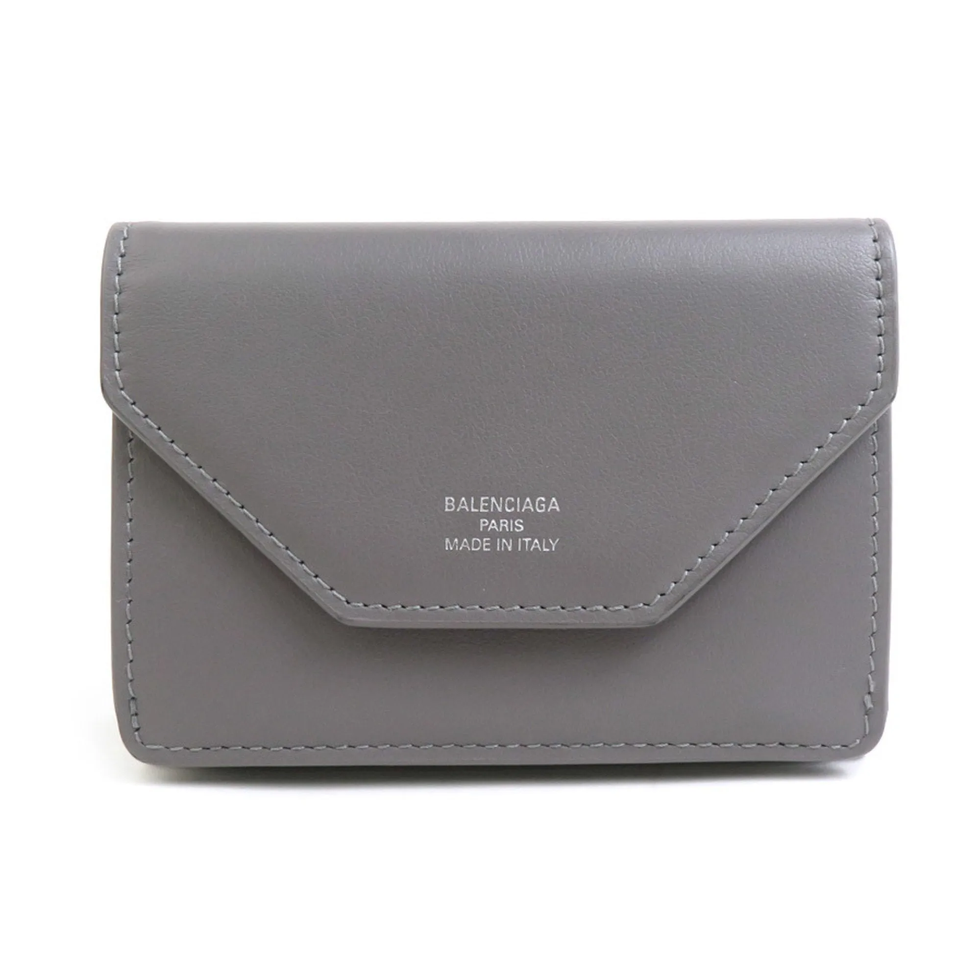 Balenciaga Leather Wallet (Tri-Fold) (Pre-Owned)