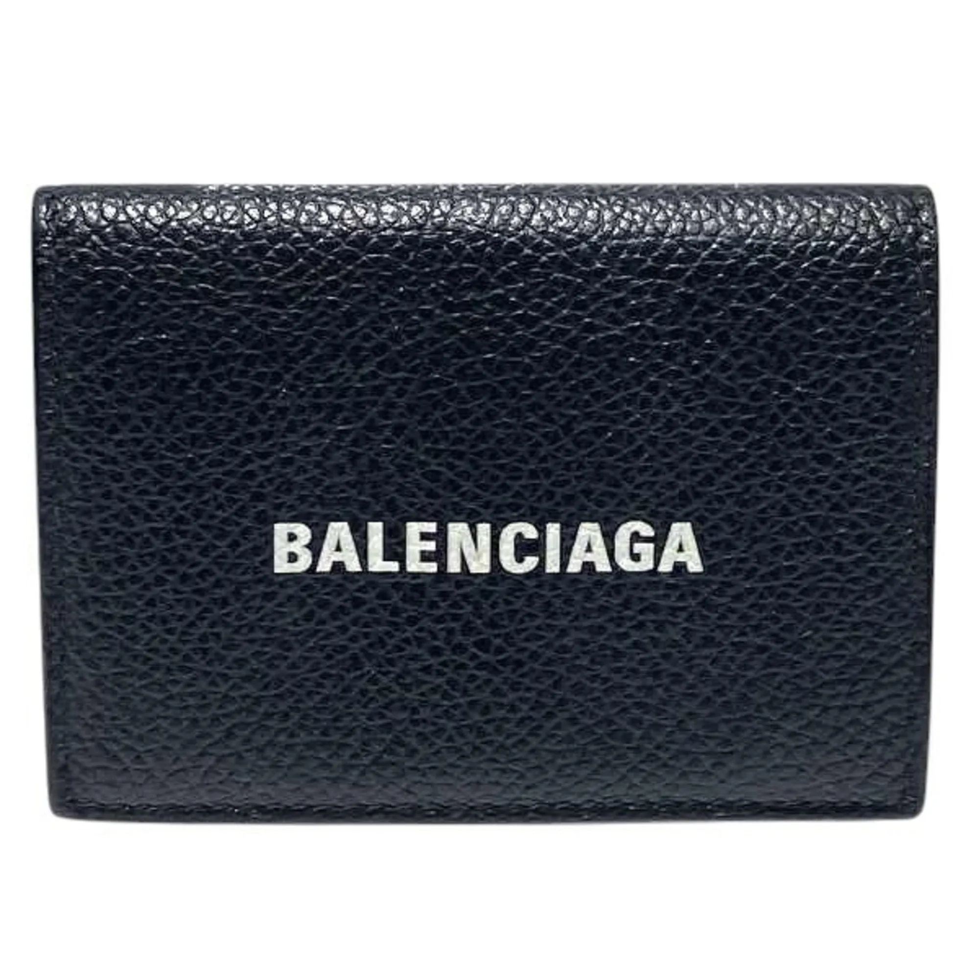 Balenciaga Leather Wallet (Tri-Fold) (Pre-Owned)