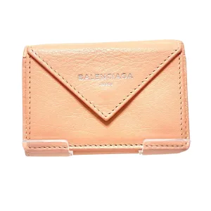 Balenciaga Papier Leather Wallet (Pre-Owned)