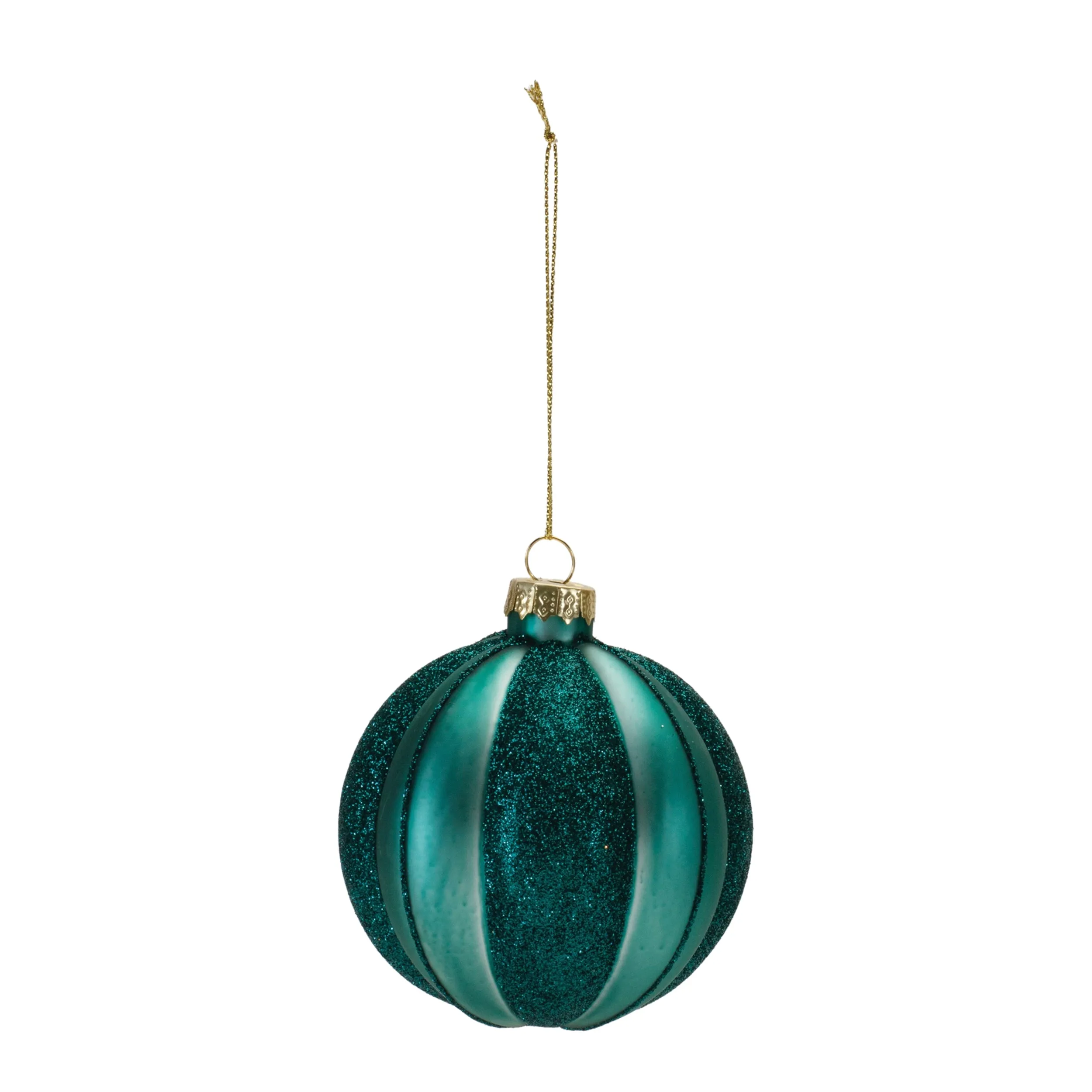 Ball Ornament (Set of 12) 3"D Glass