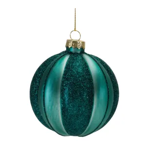 Ball Ornament (Set of 12) 3"D Glass Sale on Holiday Decorations