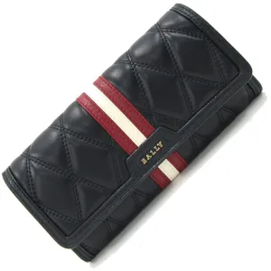 Bally Leather Long Wallet (Bi-Fold) (Pre-Owned)