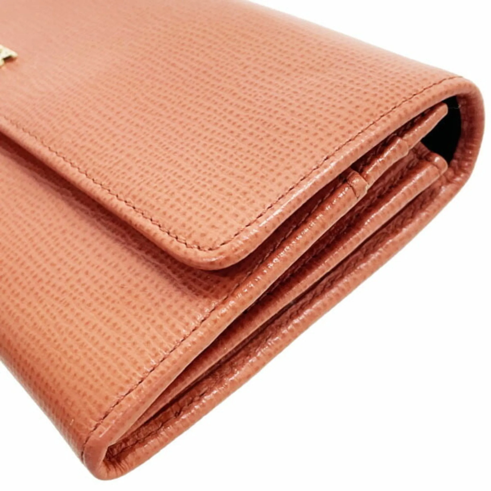 Bally Leather Long Wallet (Bi-Fold) (Pre-Owned)