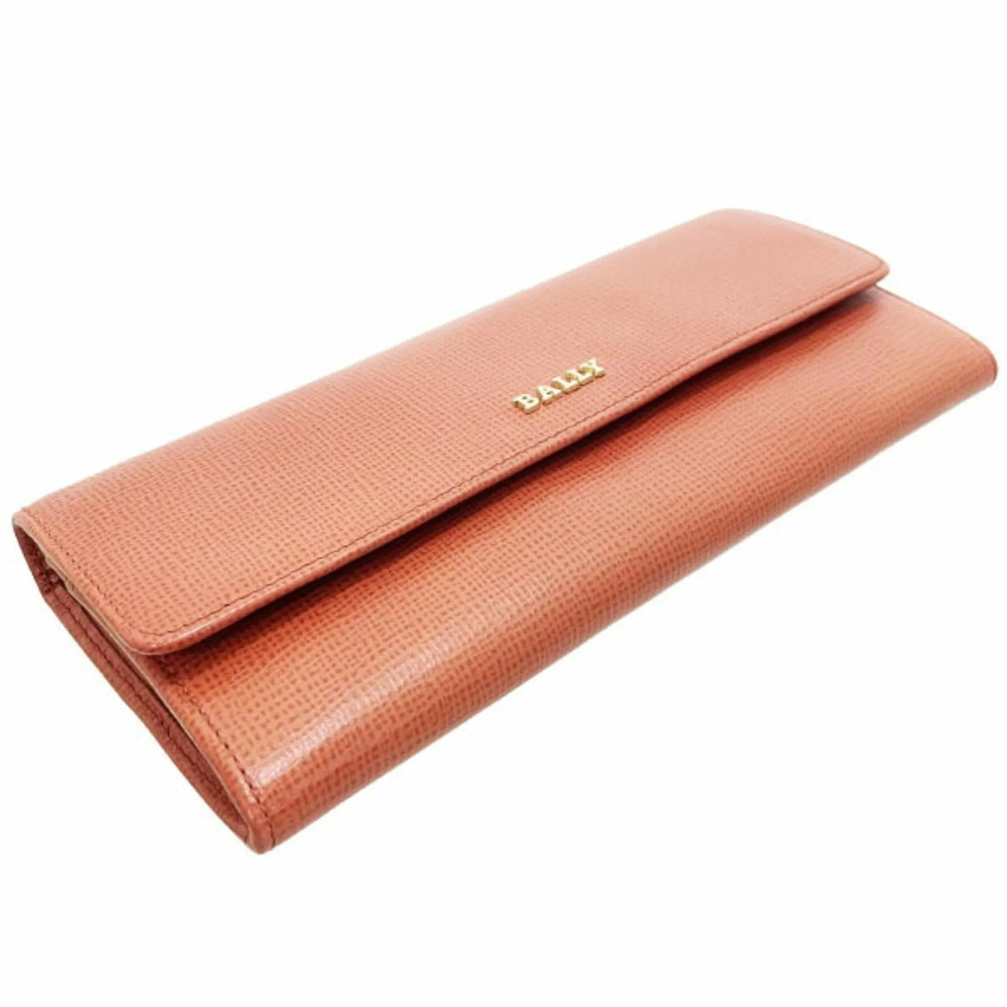 Bally Leather Long Wallet (Bi-Fold) (Pre-Owned)
