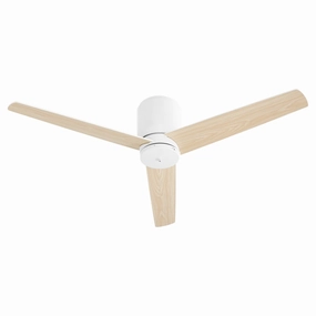 Banzai 52"Ceiling Fan Studio White Huggers FANS outlet store