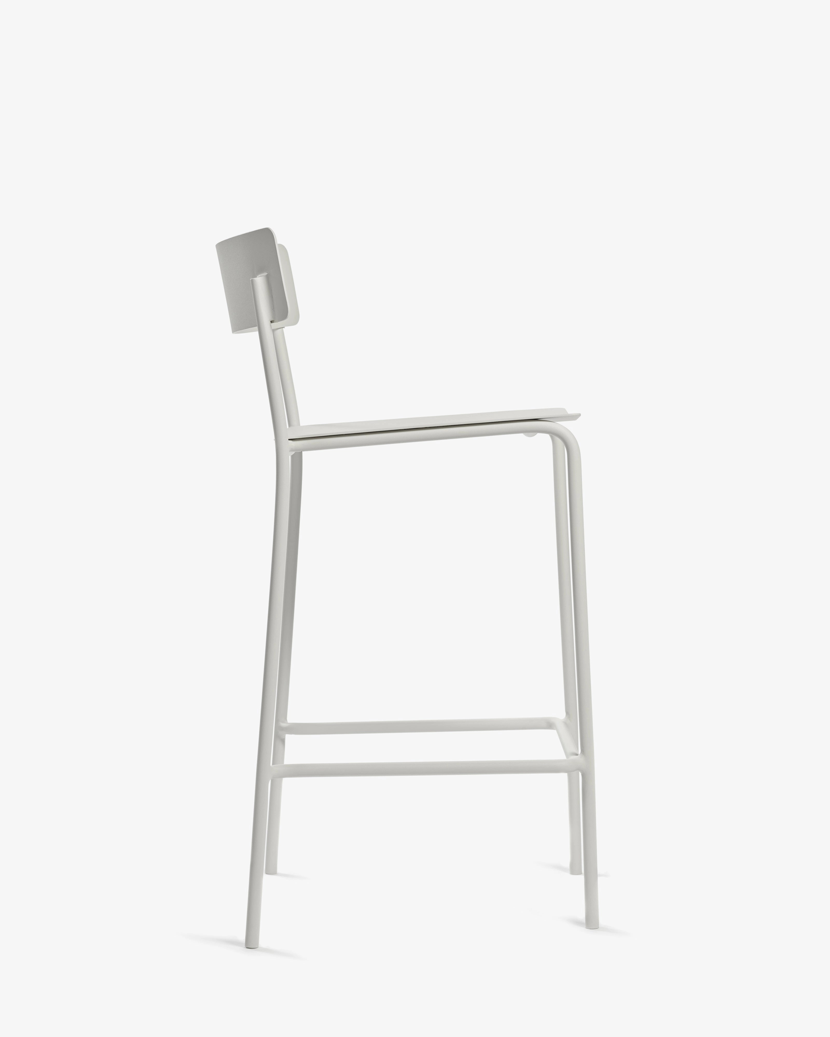 Bar stool aluminium sand August
