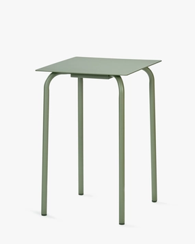 Bar table aluminium eucalyptus green August Outdoor Furniture cheap deals