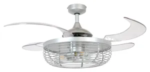 Beacon Carbondale 51105101 Ceiling Fan 48 - Gray Silver, Clear/ Hugger Ceiling Fans deals