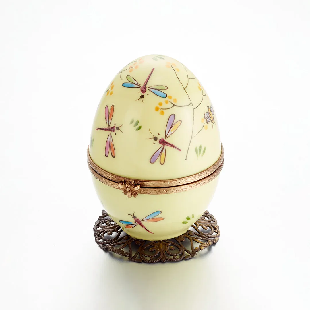 Bee Musical Egg Limoges Boxes collectors shop