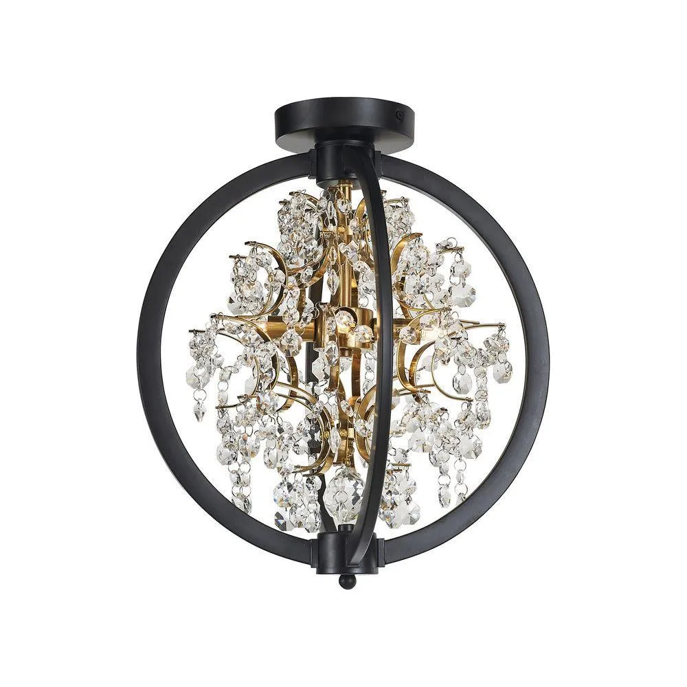 Belair 14" Semi Flush Mount