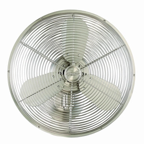 Bellows IV Wall Mount Fan Brushed Polished Nickel Small Fans FANS hot deal