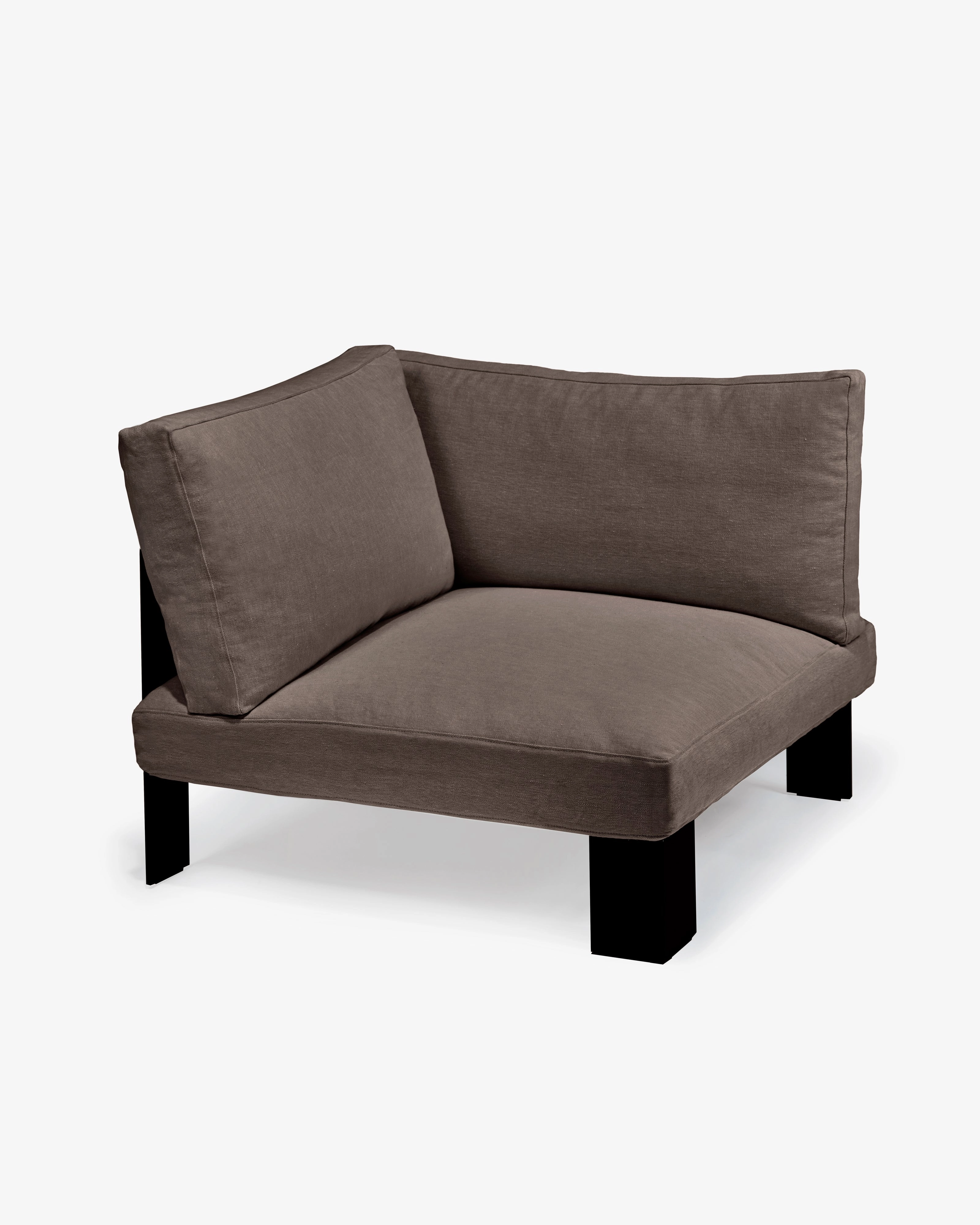 Bench corner seat incl cushion outdoor umber Outdoor Furniture cheap deals