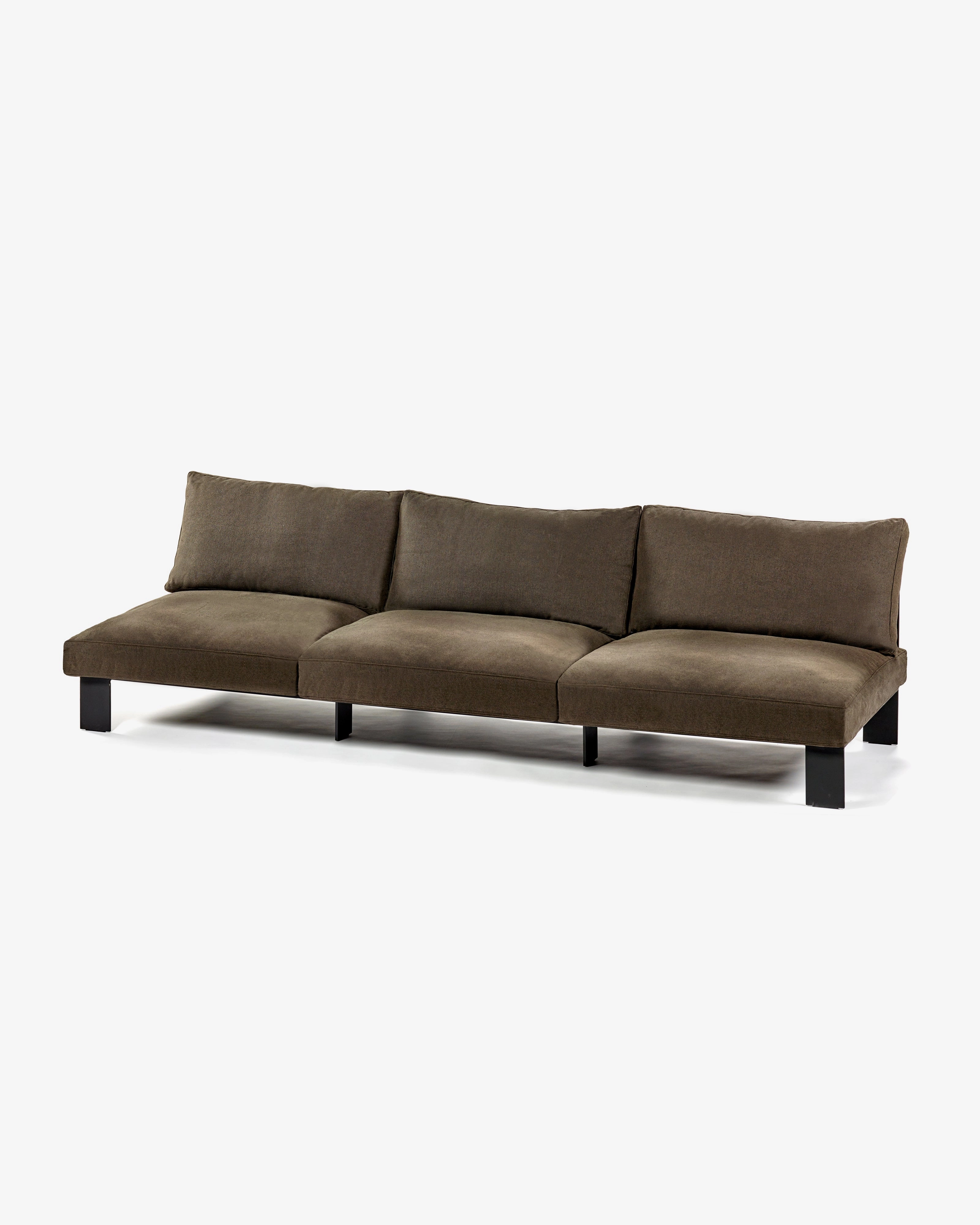 Bench three seater incl cushion outdoor umber Outdoor Furniture cheap deals