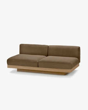 Bench two seater incl cushion  outdoor camel Rudolph Outdoor Furniture cheap deals