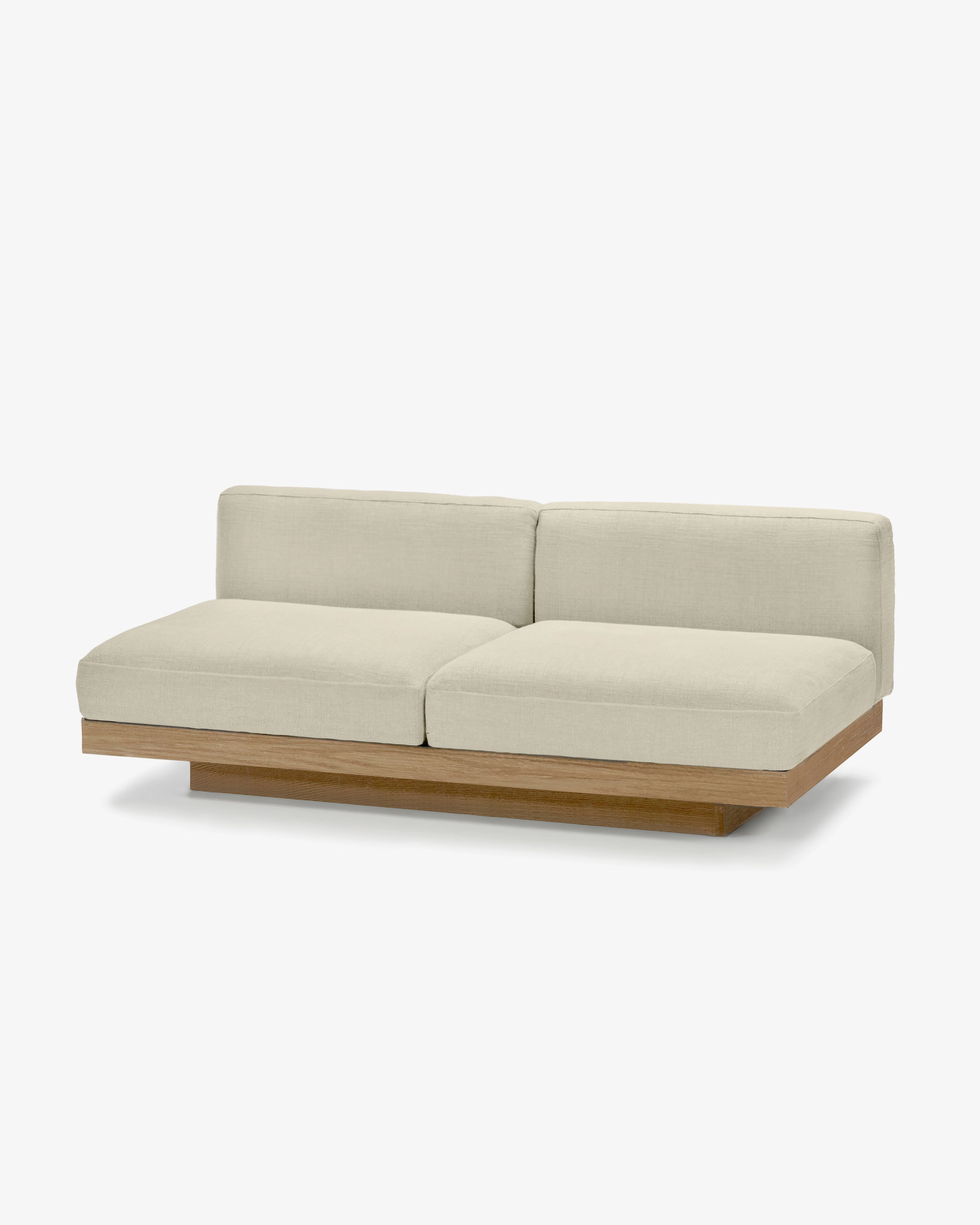 Bench two seater incl cushion outdoor chalk Rudolph Outdoor Furniture cheap deals