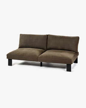 Bench two seater incl cushion outdoor umber Outdoor Furniture cheap deals