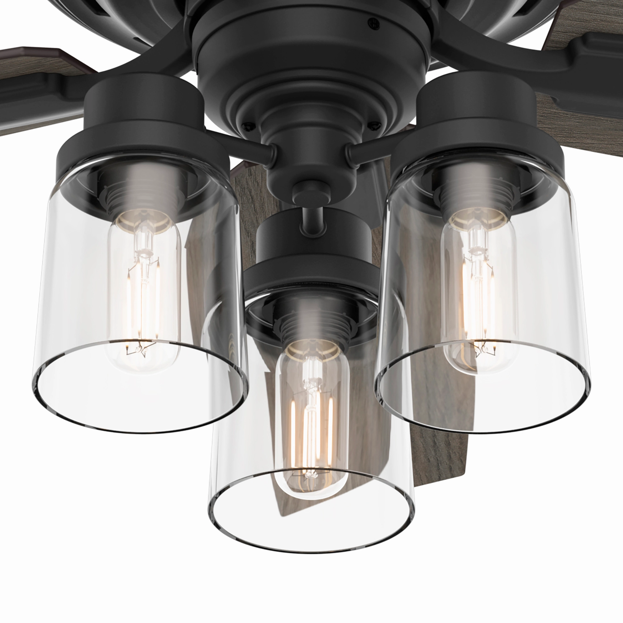 Bennett 44"Ceiling Fan Matte Black Mini Ceiling Fans promo