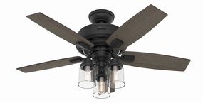 Bennett 44"Ceiling Fan Matte Black Small Fans FANS hot deal