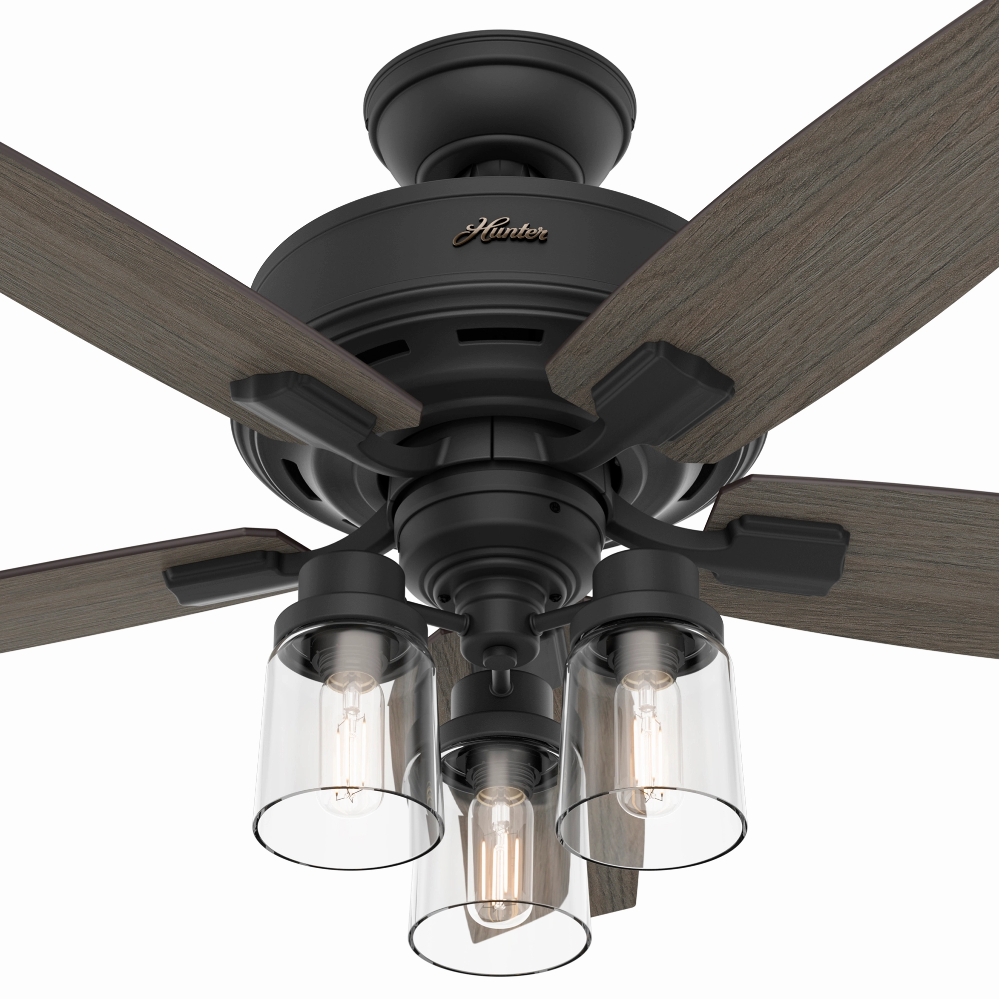 Bennett 44"Ceiling Fan Matte Black Mini Ceiling Fans promo