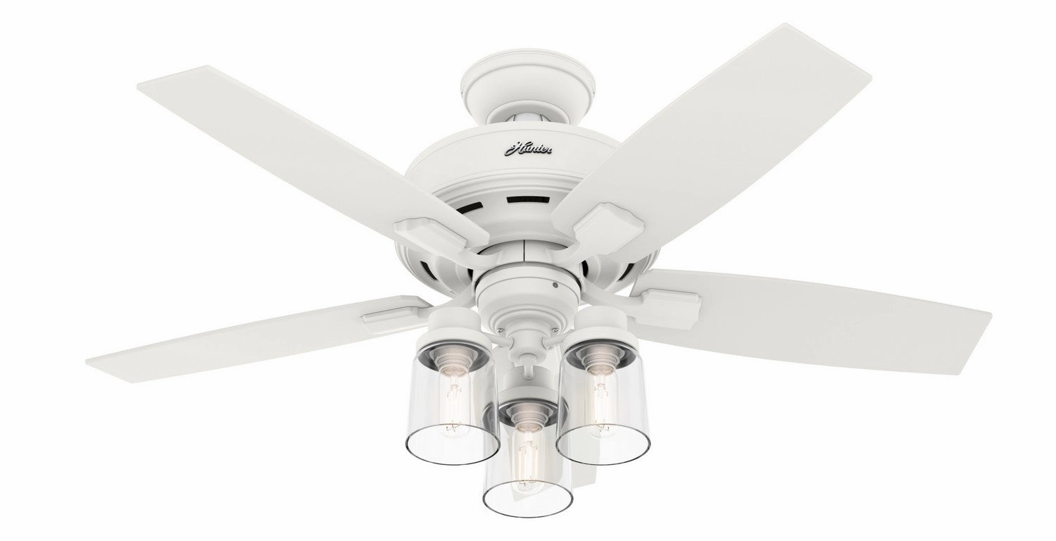 Bennett 44"Ceiling Fan Matte White Small Fans FANS clearance