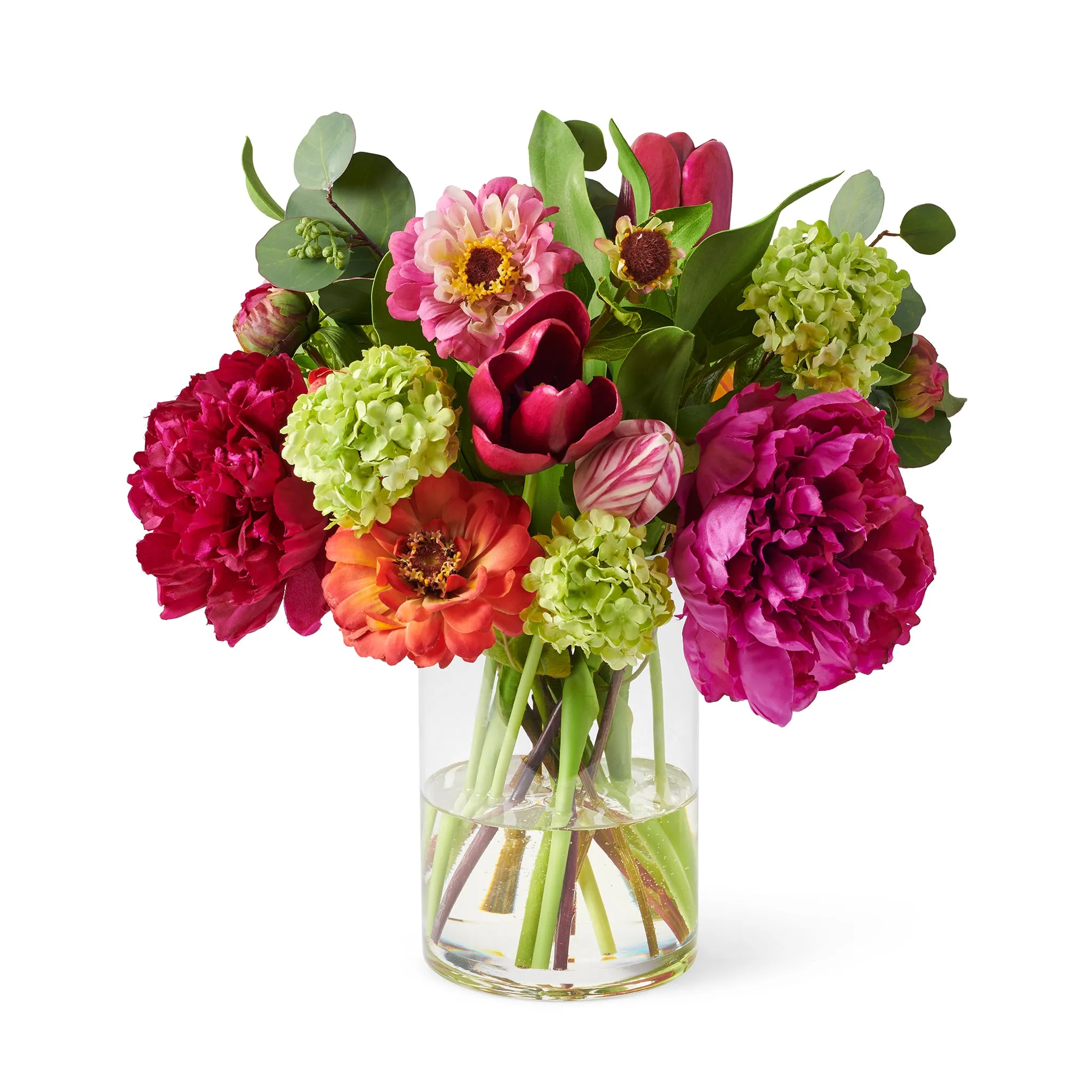 Beverly Peonies & Tulips Faux Florals Wreaths hot price