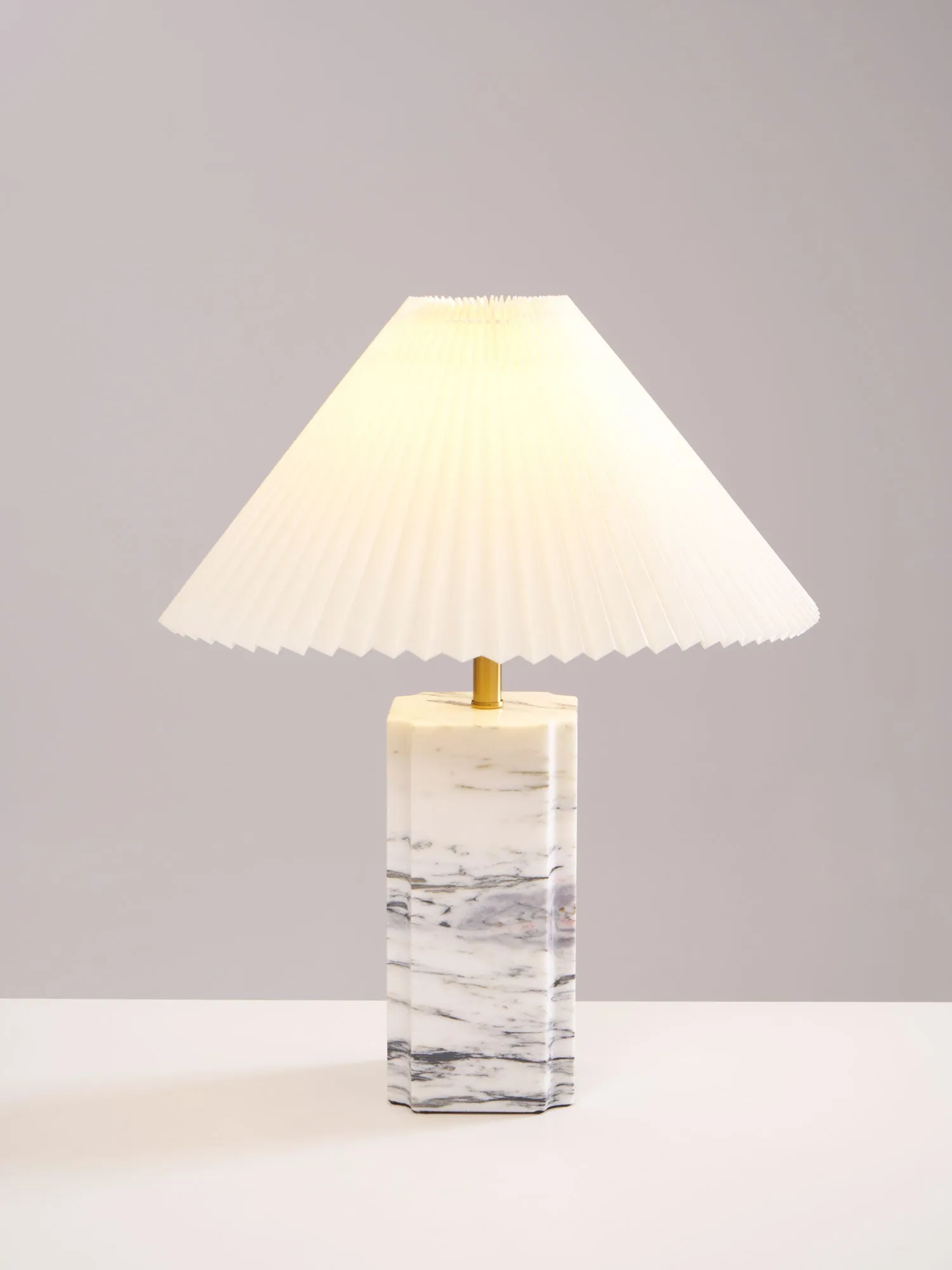 Bianca Marble Table Lamp