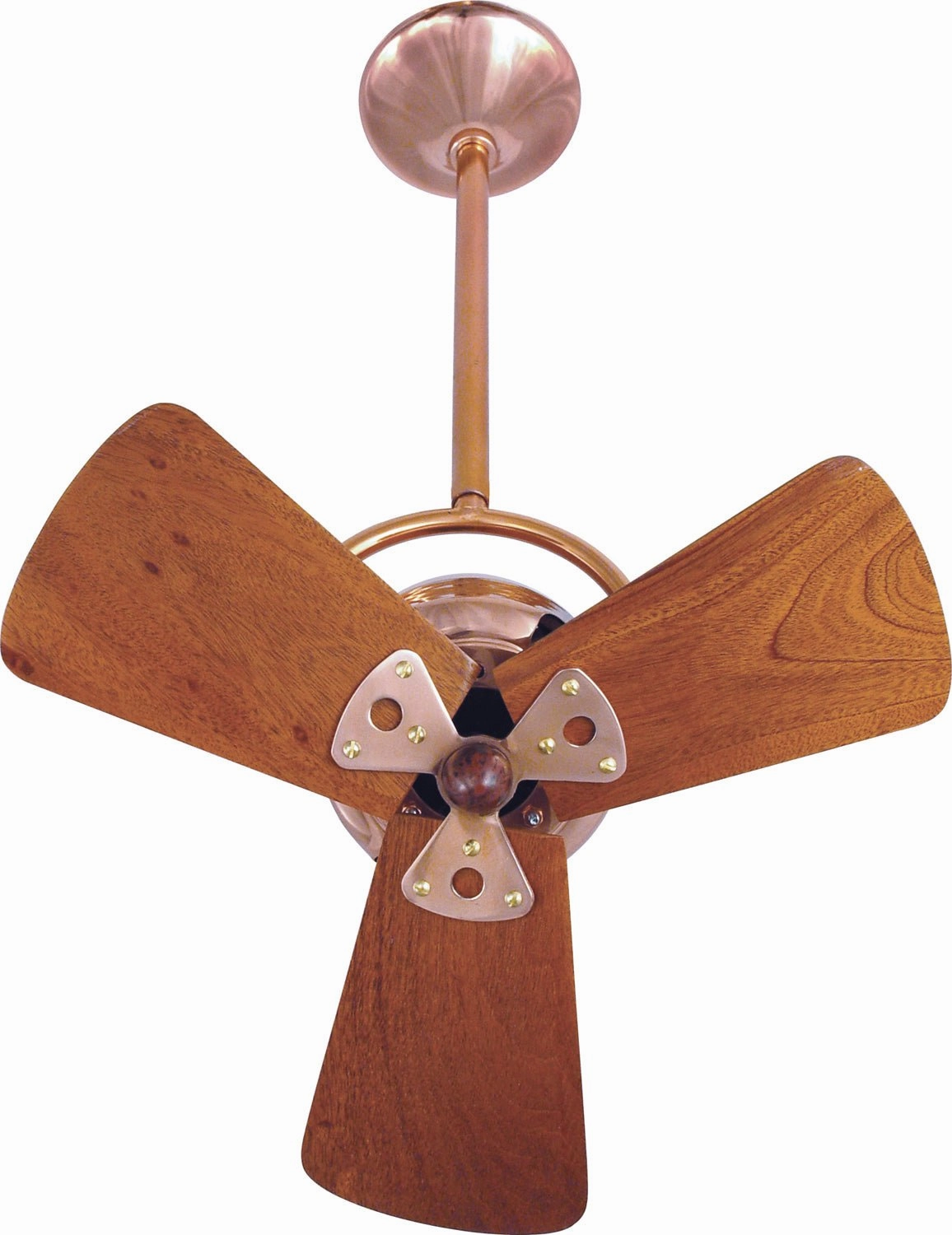 Bianca Direcional 16"Ceiling Fan Polished Copper Small Room Fans sale