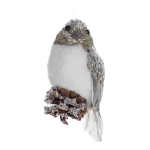 Bird (Set of 12) 5.75"H Foam/Sisal Seasonal Decor Clearance