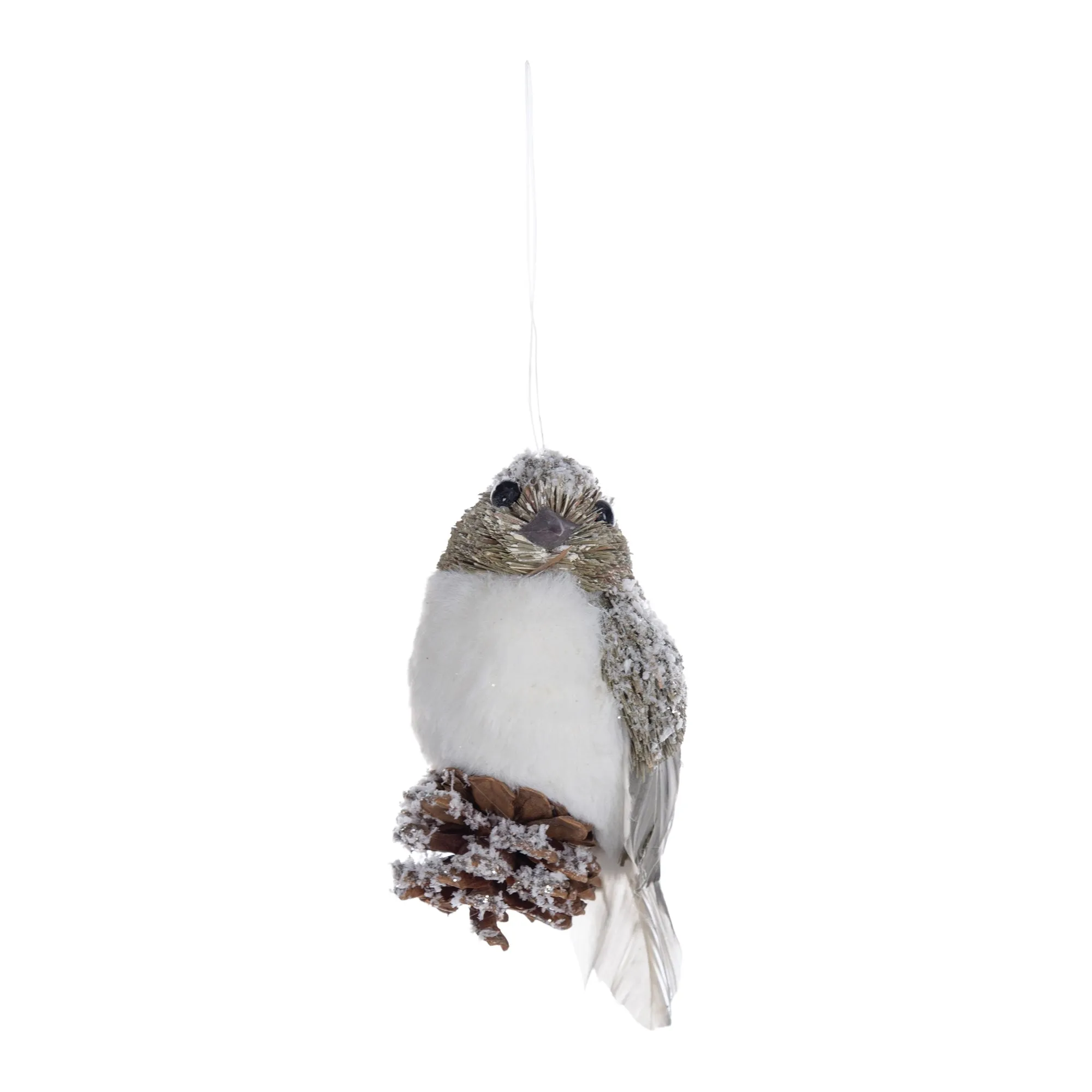 Bird (Set of 12) 5.75"H Foam/Sisal