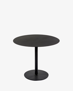 Bistro table round black Outdoor Furniture cheap deals