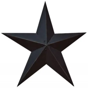 Black Barn Star 48 inch Cheap Holiday Home Decor