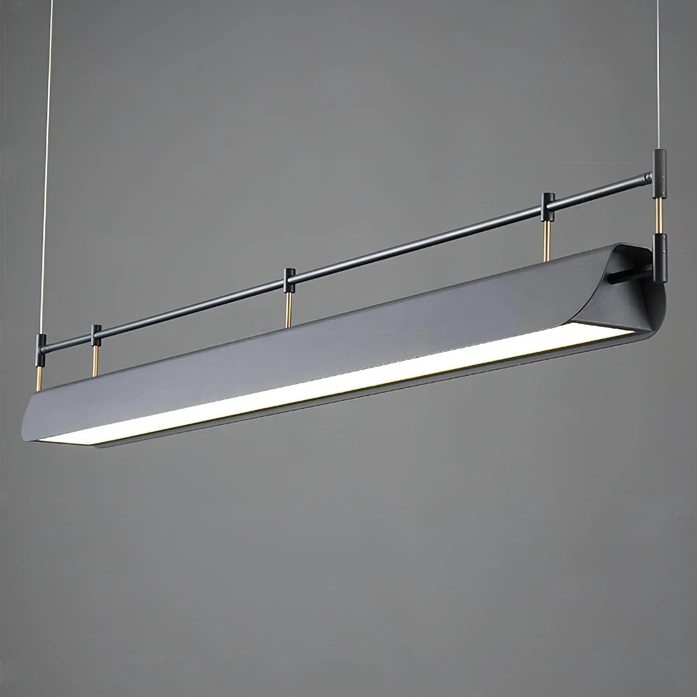 Black Roof LED Chandelier