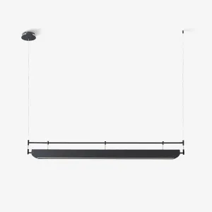Black Roof LED Chandelier Living Room Lamps on sale