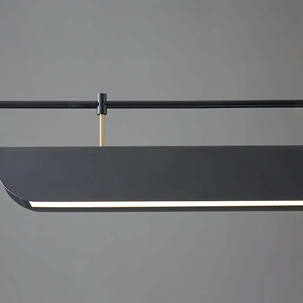 Black Roof LED Chandelier