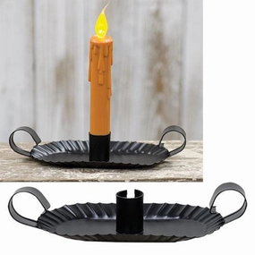Black Oval Taper Holder Decorative Accessories outlet price