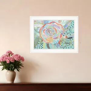 Bloom for Yourself 1 White Framed Print Wall Art Home Mirrors & Wall Art
