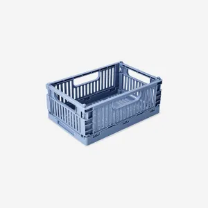 Blue collapsible storage box - Large Home Decor clearance sale