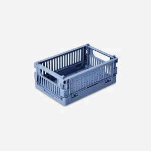 Blue collapsible storage box - Small Home Decor clearance sale