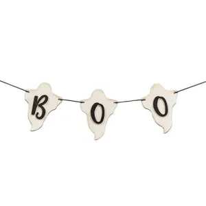 BOO Ghost Garland Cheap Holiday Home Decor