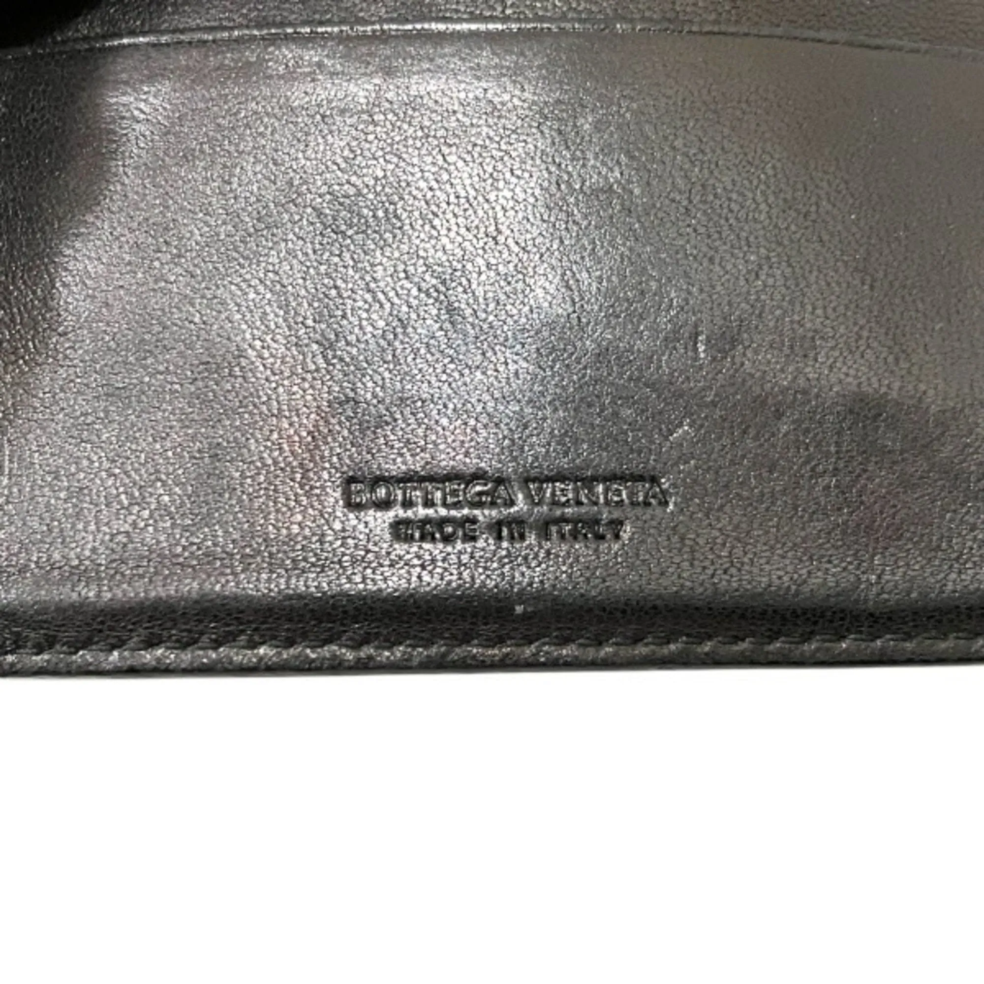 Bottega Veneta Intrecciato Leather Wallet (Bi-Fold) (Pre-Owned)