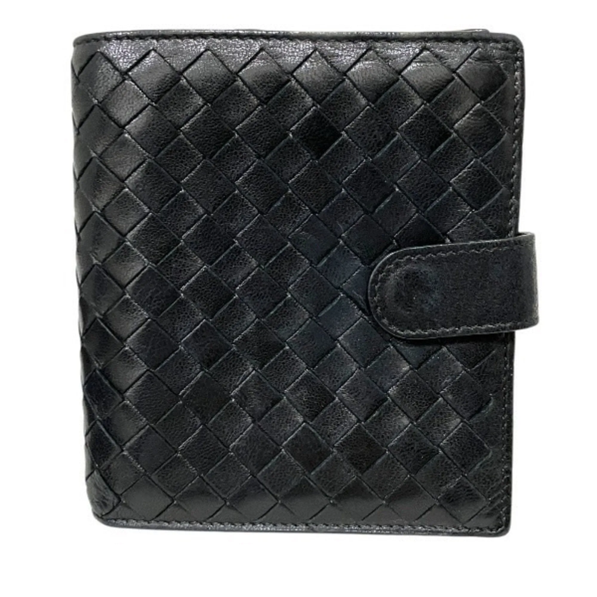 Bottega Veneta Intrecciato Leather Wallet (Bi-Fold) (Pre-Owned)