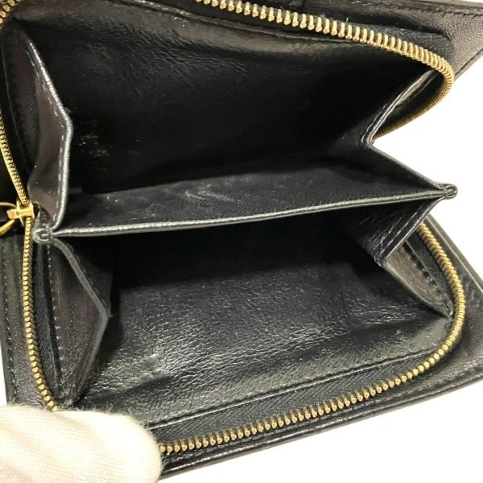 Bottega Veneta Intrecciato Leather Wallet (Bi-Fold) (Pre-Owned)