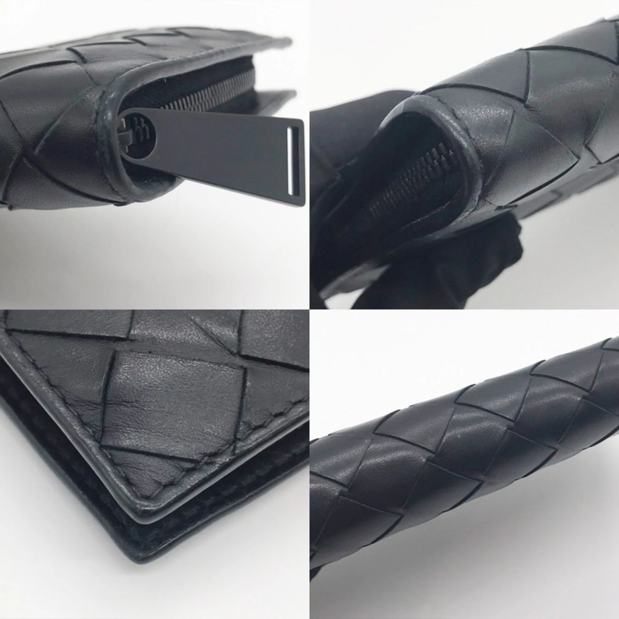 Bottega Veneta Intrecciato Long Wallet (Bi-Fold) (Pre-Owned)
